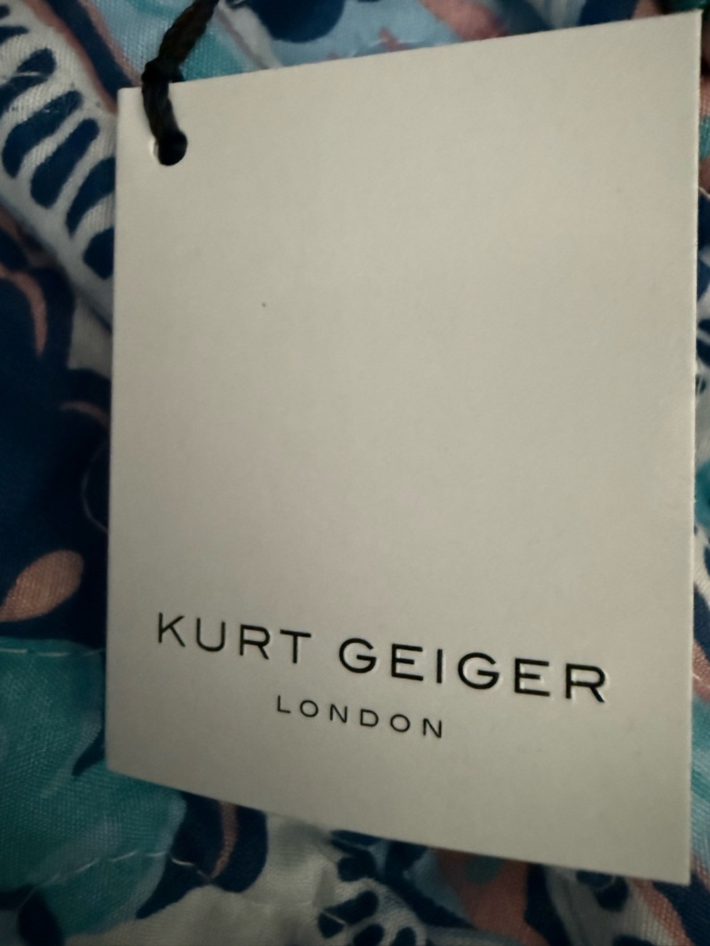 Kurt Geiger London Rainbow Kensington Bag NWT + Slides Sandals Size 9.5 (Worn) - Picture 7 of 9